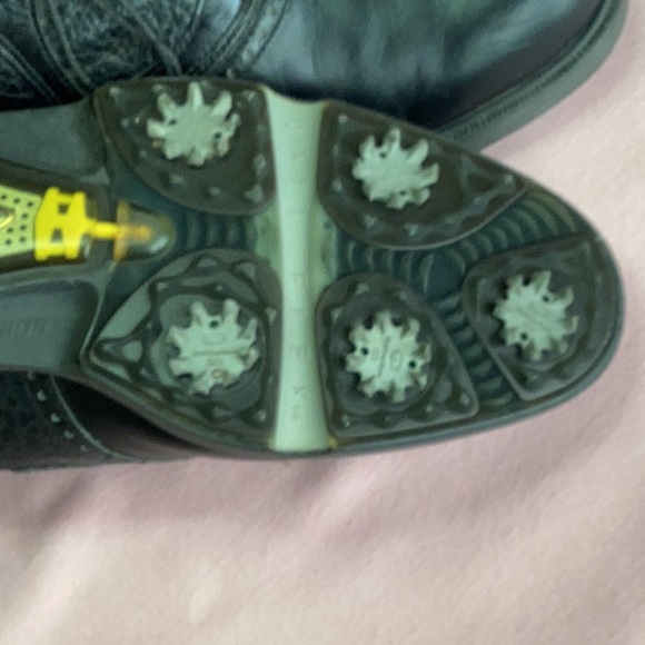 FINAL SALE PRICE FootJoy Gel Fusion Golf Shoes in 10M + Shoe Trees - Picture 6 of 9